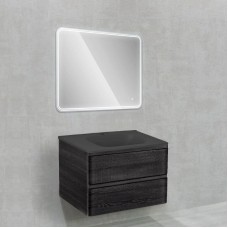 Комплект мебели черное дерево 79,4 см Vincea Vico VMC-2V800CN + VCB-2VP800B + VLM-3MA800