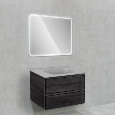 Комплект мебели черное дерево 79,4 см Vincea Vico VMC-2V800CN + VCB-2VP800G + VLM-3MA800