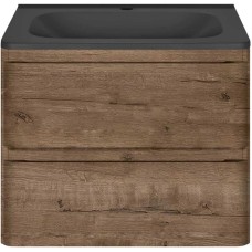 Комплект мебели дуб винтаж 59,4 см Vincea Vico VMC-2V600VO + VCB-2VP600B + VLM-2N600+