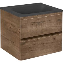 Комплект мебели дуб винтаж 59,4 см Vincea Vico VMC-2V600VO + VCB-2VP600B + VLM-2N600+