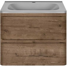 Комплект мебели дуб винтаж 59,4 см Vincea Vico VMC-2V600VO + VCB-2VP600G + VLM-2N600+