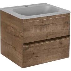 Комплект мебели дуб винтаж 59,4 см Vincea Vico VMC-2V600VO + VCB-2VP600G + VLM-2N600+