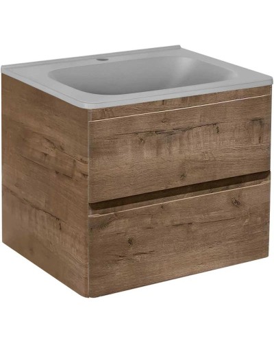 Комплект мебели дуб винтаж 59,4 см Vincea Vico VMC-2V600VO + VCB-2VP600G + VLM-2N600+