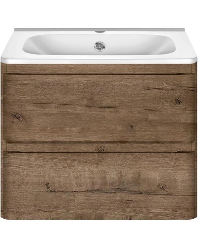 Комплект мебели дуб винтаж 59,4 см Vincea Vico VMC-2V600VO + VCB-2VP600W + VLM-2A685