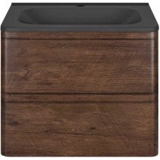 Комплект мебели темный дуб 59,4 см Vincea Vico VMC-2V600RW + VCB-2VP600B + VLM-2N600+