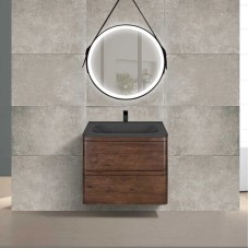 Комплект мебели темный дуб 59,4 см Vincea Vico VMC-2V600RW + VCB-2VP600B + VLM-2N600+