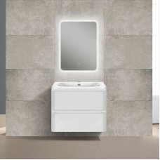 Комплект мебели белый глянец 59,4 см Vincea Vico VMC-2V600GW + VCB-2VP600W + VLM-2A685