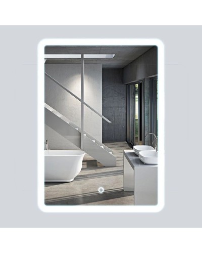 Комплект мебели белый глянец 59,4 см Vincea Vico VMC-2V600GW + VCB-2VP600W + VLM-2A685