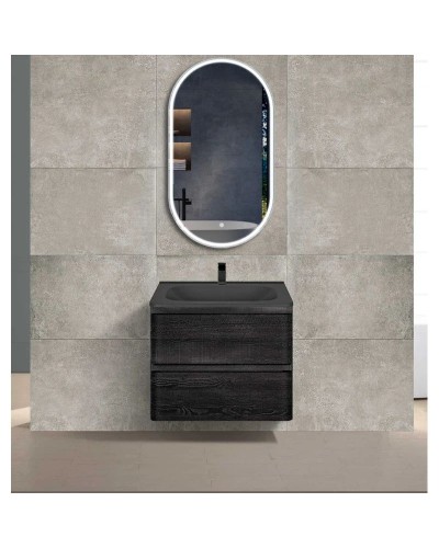 Комплект мебели черное дерево 59,4 см Vincea Vico VMC-2V600CN + VCB-2VP600B + VLM-3AU900