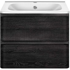 Комплект мебели черное дерево 59,4 см Vincea Vico VMC-2V600CN + VCB-2VP600W + VLM-3AU900