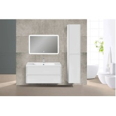 Комплект мебели белый глянец 100 см Vincea Vico VMC-2V100GW + VCB-2VP100W + VLM-2A100