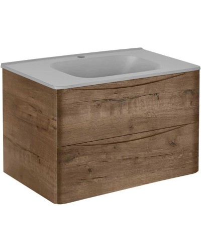 Комплект мебели дуб винтаж 79,4 см Vincea Paola VMC-2P800VO + VCB-2VP800G + VLM-2N700+