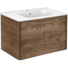 Комплект мебели дуб винтаж 79,4 см Vincea Paola VMC-2P800VO + VCB-2VP800W + VLM-2A800