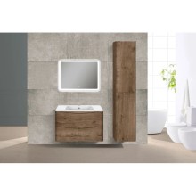 Комплект мебели дуб винтаж 79,4 см Vincea Paola VMC-2P800VO + VCB-2VP800W + VLM-2A800