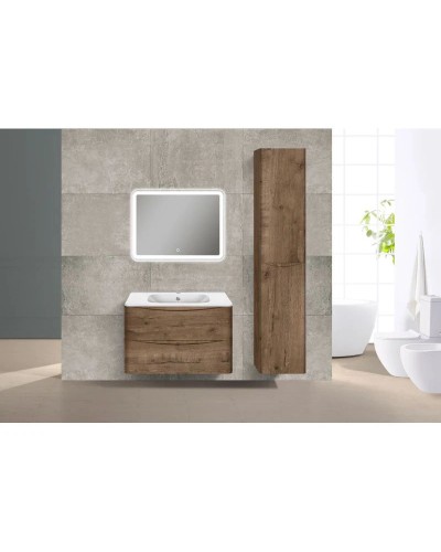 Комплект мебели дуб винтаж 79,4 см Vincea Paola VMC-2P800VO + VCB-2VP800W + VLM-2A800