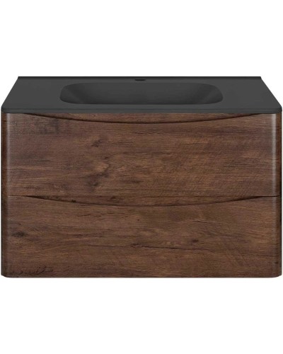 Комплект мебели темный дуб 79,4 см Vincea Paola VMC-2P800RW + VCB-2VP800B + VLM-2N700+