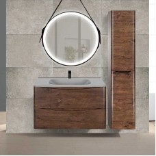 Комплект мебели темный дуб 79,4 см Vincea Paola VMC-2P800RW + VCB-2VP800G + VLM-2N700+