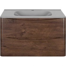 Комплект мебели темный дуб 79,4 см Vincea Paola VMC-2P800RW + VCB-2VP800G + VLM-2N700+