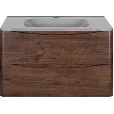 Комплект мебели темный дуб 79,4 см Vincea Paola VMC-2P800RW + VCB-2VP800G + VLM-2N700+