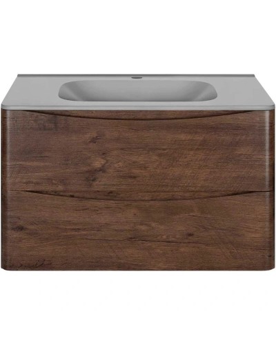 Комплект мебели темный дуб 79,4 см Vincea Paola VMC-2P800RW + VCB-2VP800G + VLM-2N700+