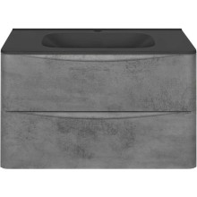 Комплект мебели бетон 79,4 см Vincea Paola VMC-2P800BT + VCB-2VP800B + VLM-2N700+