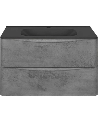 Комплект мебели бетон 79,4 см Vincea Paola VMC-2P800BT + VCB-2VP800B + VLM-2N700+