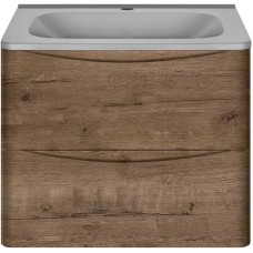 Комплект мебели дуб винтаж 59,4 см Vincea Paola VMC-2P600VO + VCB-2VP600G + VLM-2N600+