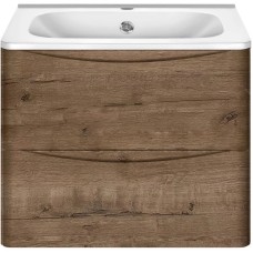 Комплект мебели дуб винтаж 59,4 см Vincea Paola VMC-2P600VO + VCB-2VP600W + VLM-2D550