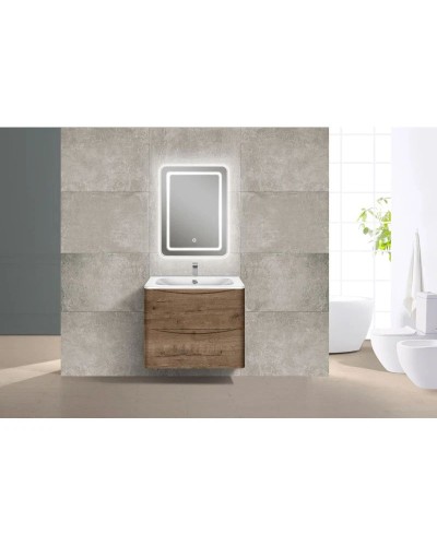 Комплект мебели дуб винтаж 59,4 см Vincea Paola VMC-2P600VO + VCB-2VP600W + VLM-2D550