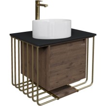 Комплект мебели дуб веллингтон/золотой 70 см Grossman Винтаж 107008 + GR-3013 + 97070