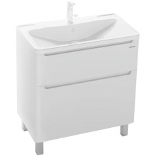 Комплект мебели белый глянец 79,7 см Grossman Адель 108007 + 4627173210249 + 208004