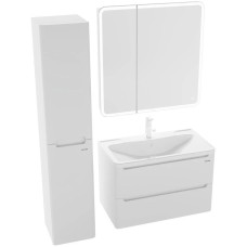 Комплект мебели белый глянец 79,7 см Grossman Адель 108003 + 4627173210249 + 208004