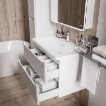 Комплект мебели белый глянец 79,7 см Grossman Адель 108003 + 4627173210249 + 208004