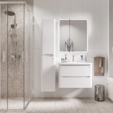 Комплект мебели белый глянец 70 см Grossman Адель 107006 + 4627173210232 + 207004