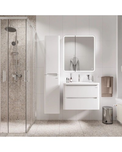 Комплект мебели белый глянец 70 см Grossman Адель 107006 + 4627173210232 + 207004