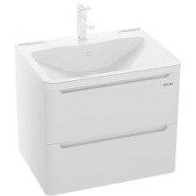 Комплект мебели белый глянец 60 см Grossman Адель 106006 + 4627173210225 + 206004