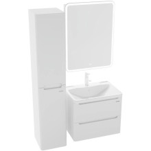 Комплект мебели белый глянец 60 см Grossman Адель 106006 + 4627173210225 + 206004