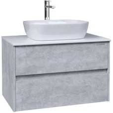 Комплект мебели светлый цемент 80 см Grossman Эдванс 108010 + GR-3020 + 208007