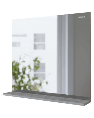 Комплект мебели светлый цемент 80 см Grossman Эдванс 108010 + GR-3031 + 208007