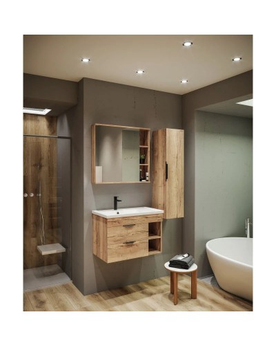 Комплект мебели дуб галифакс 81 см Grossman Форта 108004 + 30469 + 208002