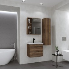 Комплект мебели темный дуб 71 см Grossman Форта 1070032 + 15840 + 2070022