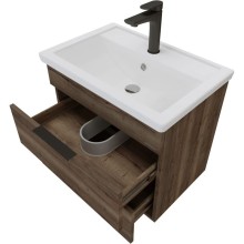 Комплект мебели темный дуб 71 см Grossman Форта 1070032 + 15840 + 2070022