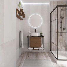 Комплект мебели дуб веллингтон/черный матовый 70 см Grossman Винтаж 107007 + GR-3013 + 97070