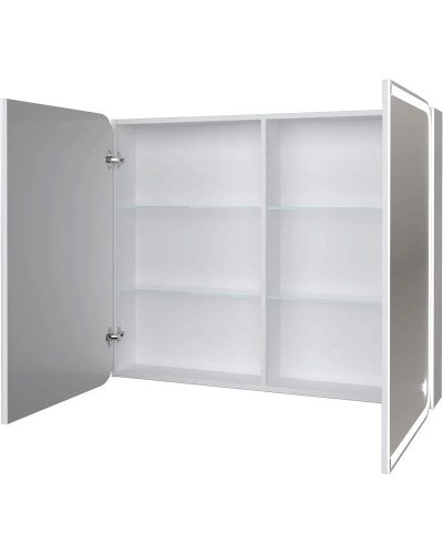 Комплект мебели белый глянец 100,1 см Grossman Адель 1010001 + 4627173210263 + 2010004