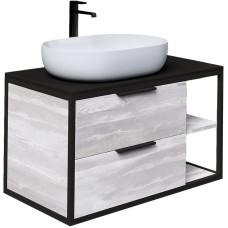 Комплект мебели шанико/черный 90 см Grossman Лофт 109002 + GR-3015 + 209001