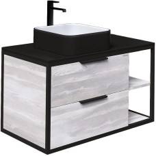 Комплект мебели шанико/черный 90 см Grossman Лофт 109002 + GR-4042BW + 209001