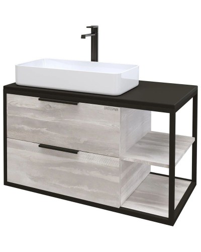 Комплект мебели шанико/черный 90 см Grossman Лофт 109002 + GR-3031 + 209001