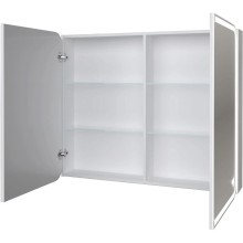 Комплект мебели белый глянец 90,1 см Grossman Адель 109003 + 4627173210256 + 209004