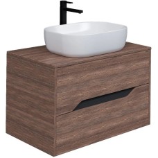 Комплект мебели дуб винтаж/графит 80 см Grossman Лайф 108015 + GR-3020 + 208008