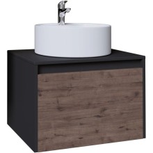 Комплект мебели дуб веллингтон/графит 60 см Grossman Смарт 106009 + GR-3012 + 206005